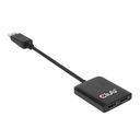 Club 3D Multi Stream Transport Hub DisplayPort 1.2 Dual Monitor USB Powered