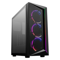 Cooler Master CMP 510 - Midi Tower - PC - Black - ATX - micro ATX - Mini-ITX - Plastic - Steel - Tempered glass - Multi