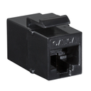 LogiLink NK4014 - Flach - Schwarz - RJ-45 - RJ-45 - Weiblich - Weiblich