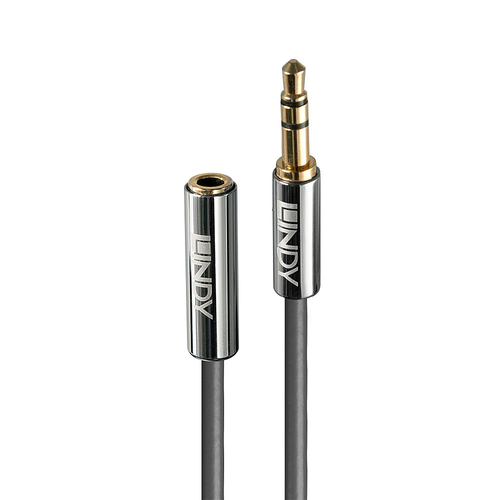 Lindy 35328 Audio-Kabel 2 m 3.5mm Anthrazit