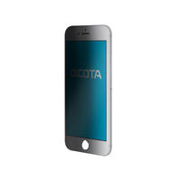 Dicota D31458 - Smartphone - Black - Polyethylene terephthalate (PET) - Transparent - LCD - Scratch-resistant