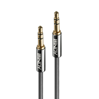 Lindy 0.5M 3.5MM AUDIO CABLE - CROMO LINE - 3.5mm - Male - 3.5mm - Male - 0.5 m - Anthracite