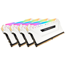 Corsair Vengeance CMW32GX4M4C3200C16W - 32 GB - 4 x 8 GB - DDR4 - 3200 MHz - 288-pin DIMM - Weiß