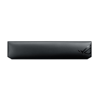 ASUS ROG Gaming Wrist Rest - Foam - Leatherette - Black - 370 x 75 x 21 mm - 160 g