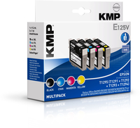KMP E125V - Tinte auf Pigmentbasis - Schwarz - Cyan - Magenta - Multi pack - Epson Stylus Office B 42 WD Epson Stylus Office BX 305 F Epson Stylus Office BX 305 FW Epson... - 4 Stück(e) - Tintenstrahldrucker