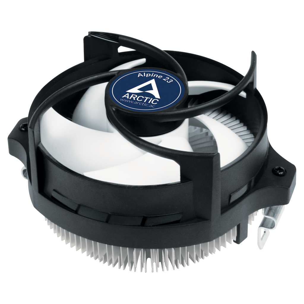 Arctic Alpine 23 - Compact AMD CPU-Cooler - Kühlset - 9 cm - 100 RPM - 2000 RPM - 0,3 Sone - Aluminium - Schwarz