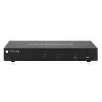 Techly KVM-Switch DisplayPort 1.2, 2-Port, Dual-View