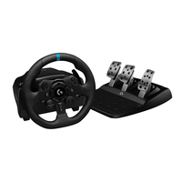 Logitech G G923 - Lenkrad + Pedale - PC - PlayStation 4 - PlayStation 5 - D-Pad - Analog / Digital - 900° - Kabelgebunden