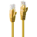 Lindy RJ-45/RJ-45 Cat.6 3m - 3 m - Cat6 - U/UTP (UTP) - RJ-45 - RJ-45 - Yellow