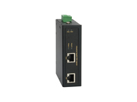 LevelOne IGP-0102 - Gigabit Ethernet - 1000 Mbit/s - IEEE 802.3 - IEEE 802.3ab - IEEE 802.3af - IEEE 802.3at - IEEE 802.3u - Schwarz - 100 m - Link