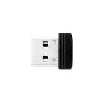 Verbatim Store 'n' Stay NANO - USB-Stick 16 GB - Schwarz - 16 GB - USB Typ-A - 2.0 - 2 g - Schwarz