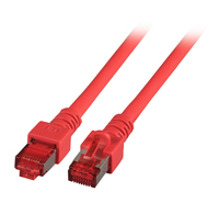 EFB Elektronik RJ45 Patchkabel S/FTP, Cat.6, LSZH, 5m, rot