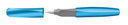 Pelikan vulpen Twist - lichtblauw - Blue - Cartridge filling system - Blue - Steel - Medium - Ambidextrous