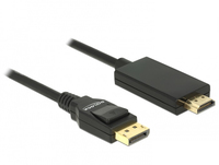 Delock 85319 - 5 m - DisplayPort - HDMI - Männlich - Männlich - Gerade