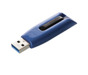 Verbatim V3 MAX - USB 3.0-Stick 64 GB - Blau - 64 GB - USB Typ-A - 3.2 Gen 1 (3.1 Gen 1) - Dia - 10 g - Blau