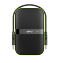 Silicon Power Armor A60 - 4000 GB - 2.5" - 3.2 Gen 1 (3.1 Gen 1) - Black - Green