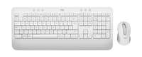 Logitech Signature MK650 Combo For Business - Volle Größe (100%) - Bluetooth - Membran Key Switch - QWERTZ - Weiß - Maus enthalten