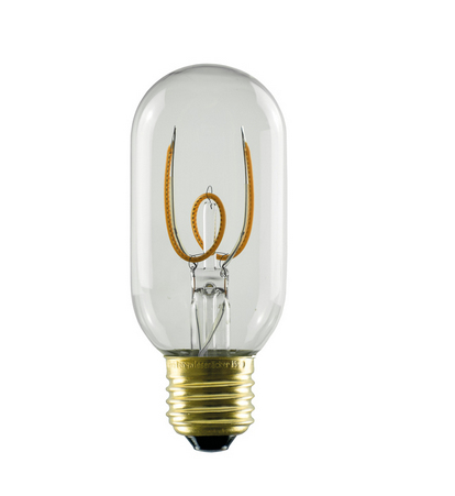 Segula LED Soft Tube T45 klar E27 3.2W 2200K dimmbar