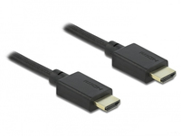 Delock 85389 - 2,5 m - HDMI Typ A (Standard) - HDMI Typ A (Standard) - 3D - 49 Gbit/s - Schwarz
