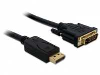 Delock Displayport > DVI 24+1 m/m 1m - 1 m - Displayport - DVI-D - Male/Male