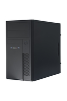 Chieftec XT-01B-350GPB - Mini Tower - PC - Black - micro ATX - SECC - 14 cm