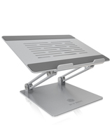 ICY BOX IB-NH300 - Notebook-Ständer - Silber - Aluminium - Silikon - 43,2 cm (17 Zoll) - 3 kg - 15 cm
