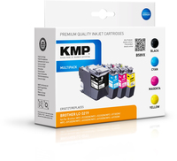 KMP 1537,4005 - Kompatibel - Schwarz - Cyan - Magenta - Gelb - Brother - Multi pack - 4 Stück(e) - LC3219XLBK - LC3219XLC - LC3219XLM - LC3219XLY