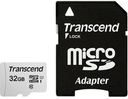 Transcend microSDHC 300S 32GB - 32 GB - MicroSDHC - Klasse 10 - NAND - 95 MB/s - 25 MB/s