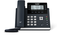 Yealink SIP-T43U - IP-Telefon - Grau - Kabelgebundenes Mobilteil - Tisch/Wand - Im Band - Out-of band - SIP-Info - 12 Zeilen