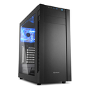 Sharkoon S25-W - Midi Tower - PC - Black - ATX - micro ATX - Mini-ITX - Acrylic - Metal - 16.7 cm