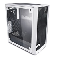 Fractal Design Meshify C - TG - Midi Tower - PC - Transparent - White - ATX - ITX - micro ATX - Glass - 17.2 cm