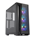 Cooler Master MasterBox MB511 ARGB - Midi Tower - PC - Schwarz - ATX - EATX - micro ATX - Mini-ITX - SSI CEB - Kunststoff - Stahl - Gehärtetes Glas - Multi