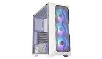 Cooler Master MasterBox TD500 Mesh - Midi Tower - PC - White - ATX - EATX - micro ATX - Mini-ITX - SSI CEB - Mesh - Plastic - Steel - Tempered glass - Multi