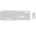 Logitech MK295 Silent Wireless Combo - Full-size (100%) - USB - QWERTZ - White - Mouse included