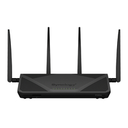 Synology RT2600AC - Wi-Fi 4 (802.11n) - Dual-Band (2,4 GHz/5 GHz) - Eingebauter Ethernet-Anschluss - Schwarz - Tabletop-Router