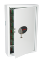 Phoenix Safe Co. Cygnus - Steel - White - 144 hook(s) - Key - 430 x 130 x 660 mm - 424 x 110 x 655 mm