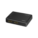 LogiLink HD0036 - HDMI - 4x HDMI - Black - Acrylonitrile butadiene styrene (ABS) - 340 MHz - DTS - DTS-HD Master Audio - Dolby Digital - Dolby TrueHD