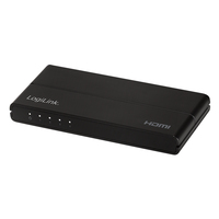 LogiLink HD0037 - HDMI - 4x HDMI - Schwarz - Acrylnitril-Butadien-Styrol (ABS) - 600 MHz - DTS - DTS-HD Master Audio - Dolby Digital - Dolby TrueHD