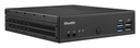 Shuttle XPC slim Barebone DH02U - Intel Celeron 3865U - 4x HDMI 2.0b 1x LAN - 1x COM - incl. VESA - 24/7 Dauerbetrieb - 1,35 l großer PC - Mini-PC Barebone - BGA 1356 - DDR4-SDRAM - M.2 - SATA - Serial ATA III - 120 W