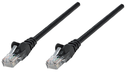 Intellinet Premium Netzwerkkabel - Cat6a - S/FTP - 100% Kupfer - Cat6a-zertifiziert - LS0H - RJ45-Stecker/RJ45-Stecker - 20,0 m - schawrz - 20 m - Cat6a - S/FTP (S-STP) - RJ-45 - RJ-45 - Schwarz