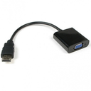 Techly IDATA-HDMI-VGA2A - 0.15 m - HDMI - VGA+3.5mm - Male - Female - 1920 x 1200 pixels