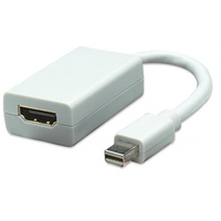 Techly IADAP-MDP-HDMIF - 0.15 m - Mini DisplayPort - HDMI - Male - Female - White