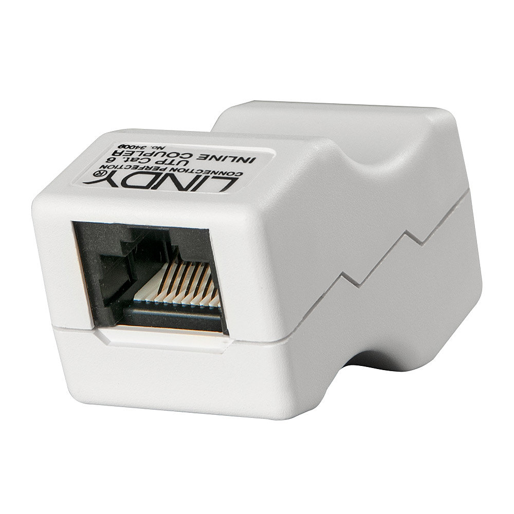 Lindy RJ45 UTP Doppelkupplung Cat.6 - Zubehör PC