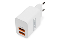 DIGITUS USB Ladegerät 2x USB-A, 15,5W