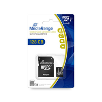 MEDIARANGE MR945 - 128 GB - MicroSDXC - Klasse 10 - UHS-I - 80 MB/s - 20 MB/s