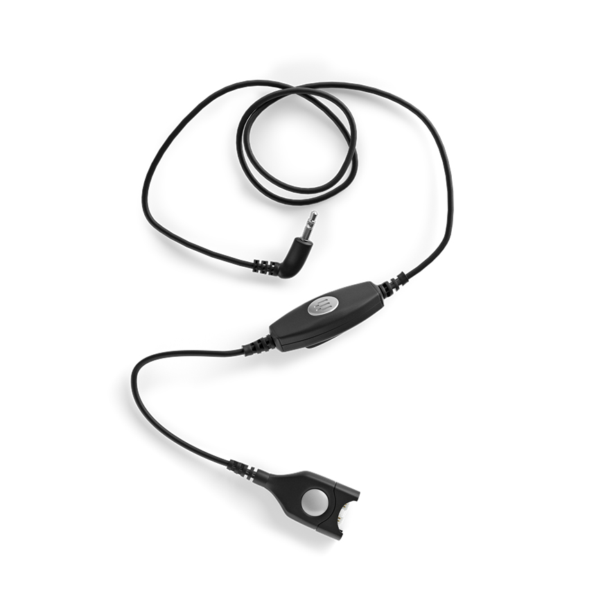 EPOS Sennheiser CALC 01 - 1 m - EasyDisconnect - 3.5mm - Black - Male/Female