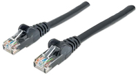 Intellinet Netzwerkkabel - Cat6 - U/UTP - CCA - Cat6-kompatibel - RJ45-Stecker/RJ45-Stecker - 3,0 m - schwarz - 3 m - Cat6 - U/UTP (UTP) - RJ-45 - RJ-45