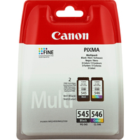 Canon PG-545 cl-546 Multipack - 2 - Original - Ink Cartridge