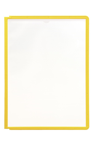 Durable SHERPA A4 Display Panel - Frame - Yellow - Polypropylene (PP) - A4