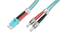 DIGITUS Fiber Optic Multimode Patch Cord, OM 3, LC / ST